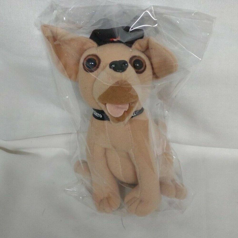 🌷Vintage "Yo Quiero Taco Bell?" Plush Dog Chihuahua by Applause 6" no talking